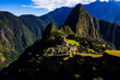 Landscape photo Machu Picchu mountains Peru