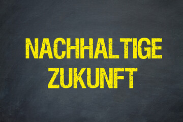 Poster - nachhaltige Zukunft	