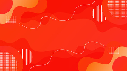 Modern Orange Abstract Technology Background Design Vector Illustration