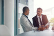 © Reese/peopleimages.com - Business. partner, planning and meeting with tablet for corporate strategy for online marketing. Men in a management discussion or consulting at table using internet for ideas, talking and teamwork