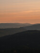 © Patrick Pimienta - View of forest and hill landscape during sunset in the Czech Republic.