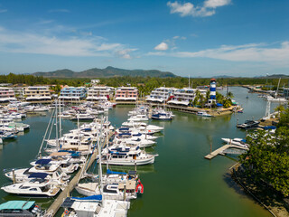 Wall Mural - Boat Marina Phuket Thailand