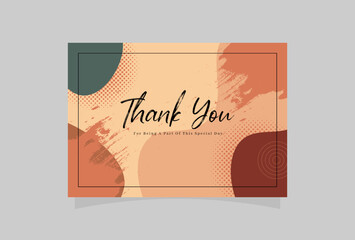 Wall Mural - We are getting married thank you card