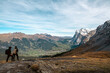 © Alexander - Couple overlooking mountains in the alps