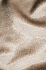 Beige silk fabric texture, Satin fashion Background for content.