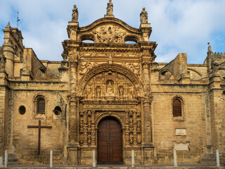 Wall Mural - Fachada de la iglesia Mayor de Puerto de Santa Maria