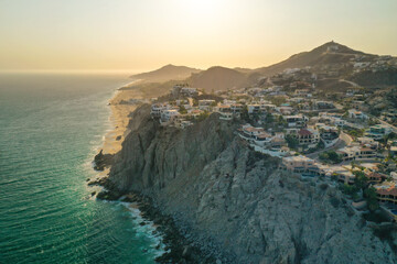 Wall Mural - Cliffside Villas in Cabo San Lucas, Mexico