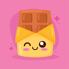 Sticker - sweet chocolate bar