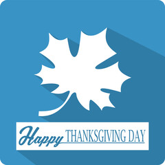 Wall Mural - Thanksgiving Day greeting card lettering.