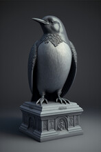 Statue Of Penguin 3d 