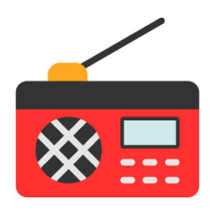 Sticker - Radio Icon