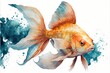 goldfish illustration ai generated