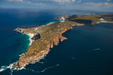 Fototapeta  - An aerial view of Cape Point and the Cape of Good Hope. Cape Town. Western Cape. South Africa