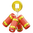 Firecrackers Chinese New Year 3D Icon