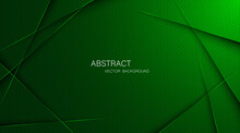 Abstract Green Steel Mesh Background With Green Glowing Lines With Free Space For Design. Modern Technology Innovation Concept Background. Perforated Dark Green Metal Sheet For Background Image.
