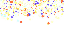 Confetti Png. Gold Confetti Falls From The Sky. Glittering Confetti On A Transparent Background. Holiday