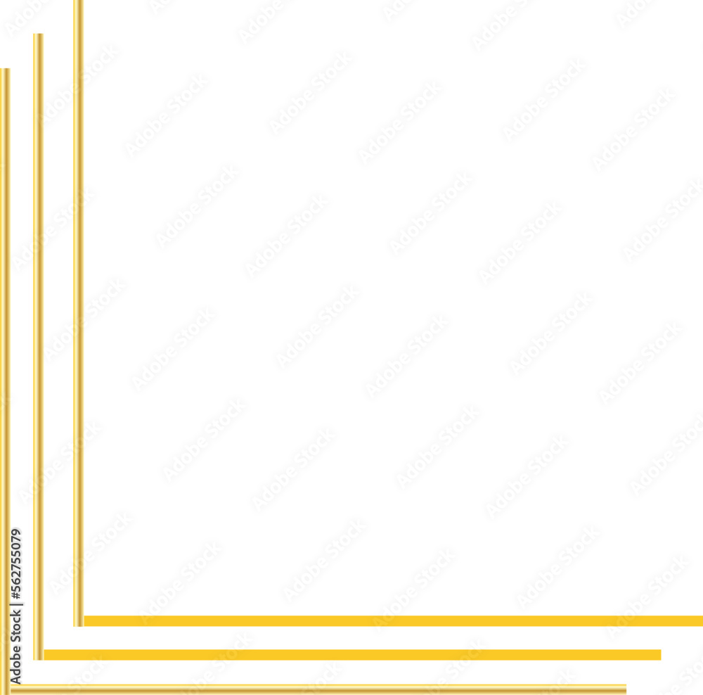 gold line border decoration Stock Vector | Adobe Stock