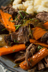 Canvas Print - Homemade Beef Pot Roast