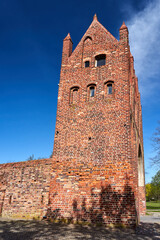 Poster - Medieval fortification of the city gate in Neuebrandemburg