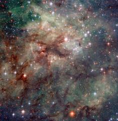 Wall Mural - new nasa hubble deep space telescope images. elements of this image furnished by nasa.