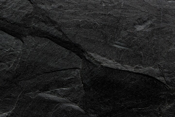 Wall Mural - Dark grey black slate background or texture