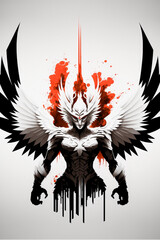 Wall Mural - Devil eagle