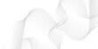 © MdLothfor - Abstract white paper wave white flow grid blend curve lines banner background design. Vector illustration. Modern technology template abstract design flowing.