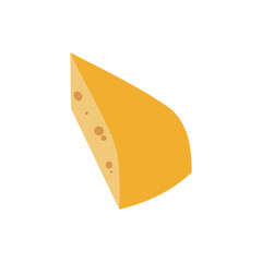 slice of cheese cake food illustration 