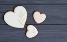 Composition With Gingerbread In The Form Of A Heart