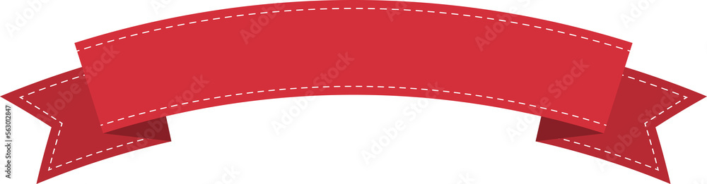 Titel Red Ribbon Red ribbon banner with dotted line, badge, label, title box, clip art ...