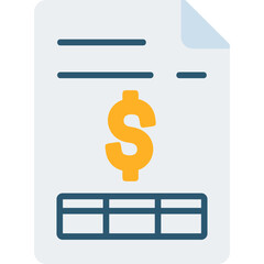 Wall Mural - Invoice Icon