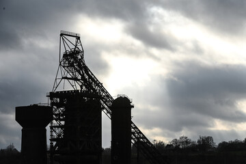 Canvas Print - Anciennes Forges de Clabecq Wallonie Belgique industrie