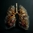 Smoking kills damaged lungs smoking is bad for you generative ai