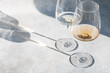© ADDICTIVE STOCK - Glasses of white dry wine