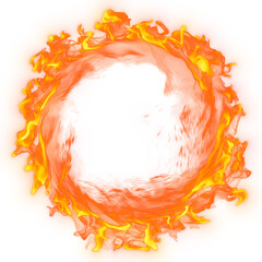 Wall Mural - unleash the power of fantasy with our orange supernova explosion. the striking plasma effects create