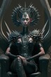 © DNY3D - Alien princess or queen  ,not a real person, made with Generative AI