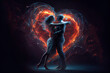 © CEVmemories - Valentine soulmate dancing - By Generative AI