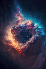Cosmic Wonders: The Vibrant and Mysterious Nebulas of Space, Generative AI