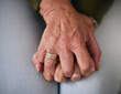 © Delcio/peopleimages.com - Senior woman, anxiety and hands on lap for worry, concern and stress waiting for medical results. Healthcare, mental health and zoom of elderly female with anxious, nervous body gesture and sad news