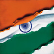An HD Indian tricolor background for republic day, Independence day
