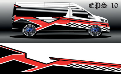 racing background vector for camper van car wraps and more