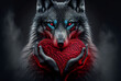 A werewolf with a torn heart
