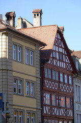 Poster - Fachwerkhaeuser in Kitzingen