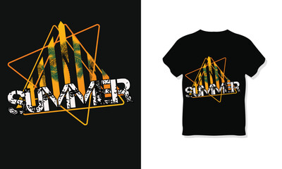 Wall Mural - Summer T-shirt Design 