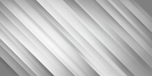 Abstract Background Made Of Oblique Stripes In Shades Of Gray And White Colors