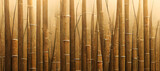 Fototapeta Fototapety do sypialni na Twoją ścianę - bamboo wood pattern texture wall background with Generative AI technology