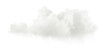 Soft clean fluffy clouds shapes cutout 3d rendering png file