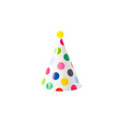© Touchr - White Party Hat cutout, Png file.