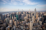 Fototapeta Miasta - Skyline Ney York in Summer, NY, USA