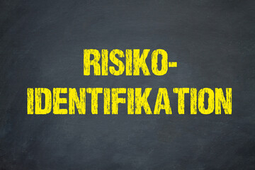 Fototapete - Risikoidentifikation	